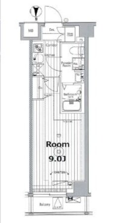 東向島駅 徒歩5分 4階の物件間取画像